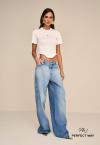 CROPPED DET METAL FRENTE FEMININO OFF WHITE PERFECT WAY