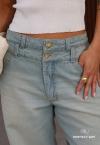 CALCA FEMININA BARREL SUJO DIRTY JEANS PERFECT WAY