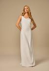 VESTIDO LONGO DET ALÇA FEMININO OFF WHITE PERFECT WAY