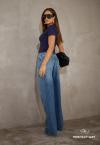BLUSA FEMININA AZUL MARINHO PERFECT WAY