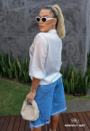CAMISA BATA   BRANCO PERFECT WAY
