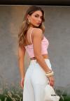 CROPPED FEMININO rosa PERFECT WAY