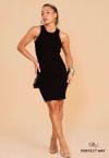 VESTIDO REGATA CURTO PRETO PERFECT WAY