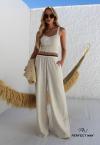 CALÇA PANTALONA FEMININA cru PERFECT WAY