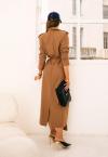 TRENCH COAT SARJA C/ CINTO FIVELA METAL  FEMININO TERRA PERFECT WAY