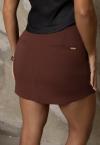 SHORTS SAIA  BOLSO EMBUTIDO FEMININO cacau PERFECT WAY