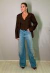 BLAZER COLETE FIXO  FEMININO MARROM CAFÉ PERFECT WAY