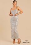 SAIA FEMININA MAXI MIDI PRATA PERFECT WAY