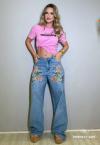 T-SHIRT FEMININA ROSA PERFECT WAY