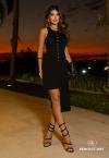 VESTIDO FEMININO CAVADO ASSIMETRICO COM COLCHETE PRETO PERFECT WAY