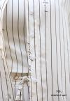 CAMISA OVER FEMININA ESTAMPADA OFF WHITE PERFECT WAY
