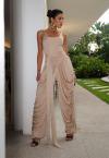 CROPPED REGATA C/ FAIXA FEMININO NUDE PERFECT WAY
