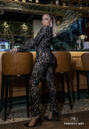 CONJUNTO BLAZER + CALÇA  PRETO PERFECT WAY