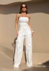 Perfect Way - CALÇA FEMININA PANTALONA OFF WHITE
