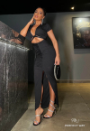 VESTIDO LONGO PRETO PERFECT WAY
