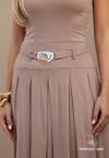 VESTIDO MIDI FEMININO COM PREGAS fendi PERFECT WAY