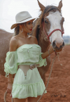 VESTIDO SOLTO + CINTO verde claro PERFECT WAY