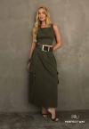 CROPPED FEMININO VERDE MILITAR PERFECT WAY