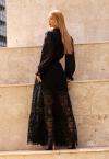 SAIA LONGA FEMININA PRETO PERFECT WAY