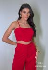 Perfect Way - CROPPED FEMININO VERMELHO