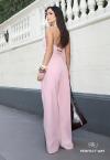 CALÇA WIDE LEG FEMININA ROSA PÓ PERFECT WAY