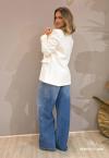 BLAZER FEMININO OFF WHITE PERFECT WAY