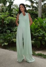 CORPETE C/ FAIXA FEMININO verde claro. PERFECT WAY