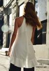 BATA ALONGADA FEMININA OFF WHITE PERFECT WAY