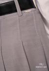 SHORTS SAIA  C/ PREGAS FEMININO CINZA PERFECT WAY