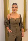 CROPPED FEMININO verde militar PERFECT WAY