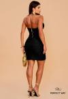 VESTIDO CURTO PRETO PERFECT WAY