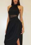 BODY C/ BOJO GOLA BOTOES FEMININO PRETO PERFECT WAY