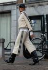 JAQUETA BORD INDUSTRIAL MALHA TRICO GOLA ALTA FEMININA CRU PERFECT WAY