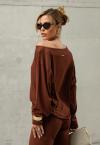 BLUSA OMBRO A OMBRO  FEMININA cacau PERFECT WAY
