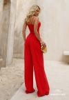 MACACÃO PANTALONA FEMININO VERMELHO PERFECT WAY