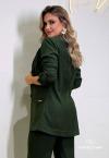 BLAZER FEMININO C/ MARTINGALE NAS MANGAS VERDE PERFECT WAY