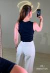 COLETE FEMININO AZUL MARINHO PERFECT WAY