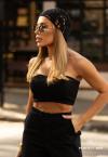 TOP FEMININO SEM ALÇA PRETO PERFECT WAY