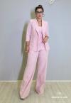 BLAZER FEMININO ROSA PÓ PERFECT WAY