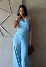 CALÇA C/ DOIS COS FEMININA AZUL PERFECT WAY