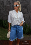 CAMISA BATA   BRANCO PERFECT WAY
