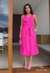 VESTIDO LONGUETE   pink PERFECT WAY