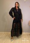 SAIA LONGA FEMININA PRETO PERFECT WAY
