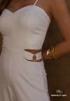 MACACÃO PANTALONA FEMININO OFF WHITE PERFECT WAY