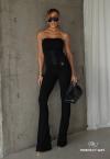 CALÇA BORD INDUSTRIAL FEMININA PRETO PERFECT WAY