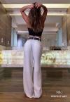 CALÇA FEMININA ALFAIATARIA BRANCO PERFECT WAY