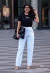 CALÇA CARGO FEMININA OFF WHITE PERFECT WAY