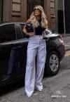 CALÇA CARGO FEMININA BRANCO PERFECT WAY
