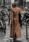 TRENCH COAT SARJA C/ CINTO FIVELA METAL  FEMININO TERRA PERFECT WAY
