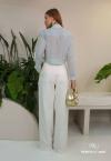 CAMISA CROPPED OVER  FEMININA AZUL CLARO PERFECT WAY
